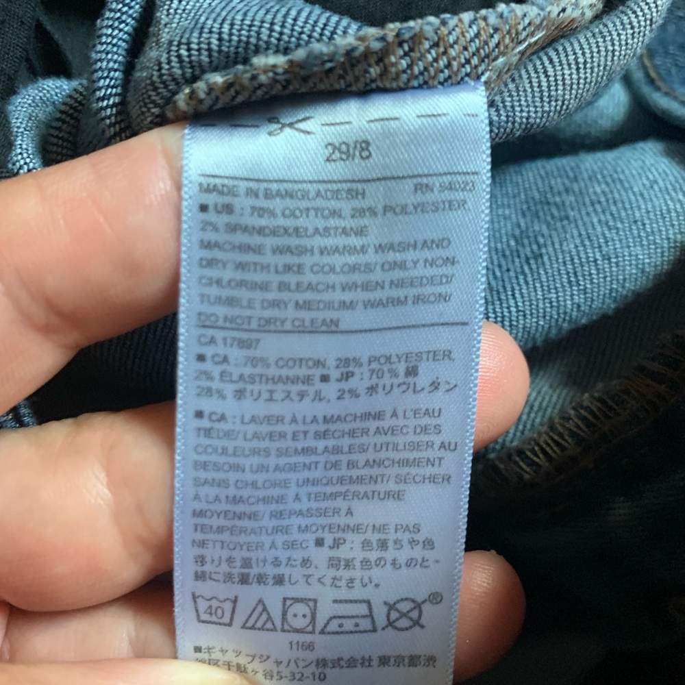 Banana Republic skinny jeans. Size 29/8. - Picture 5 of 8